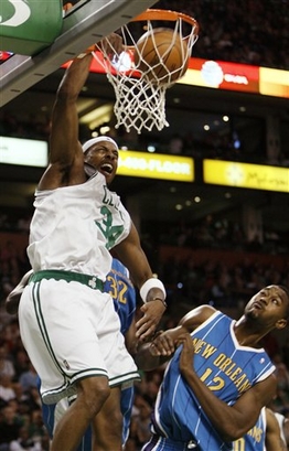 Hornets Celtics Basketball